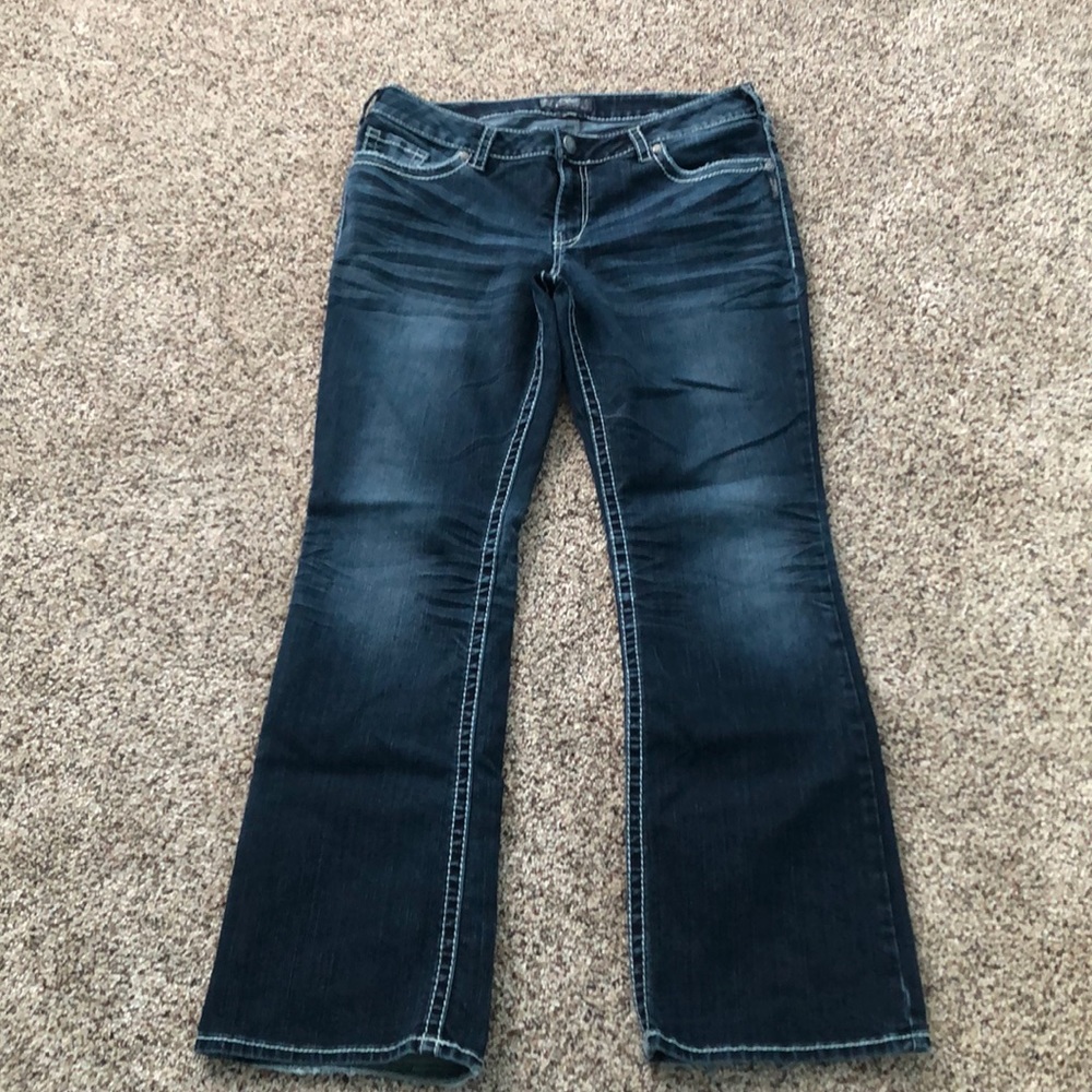 Silver jeans